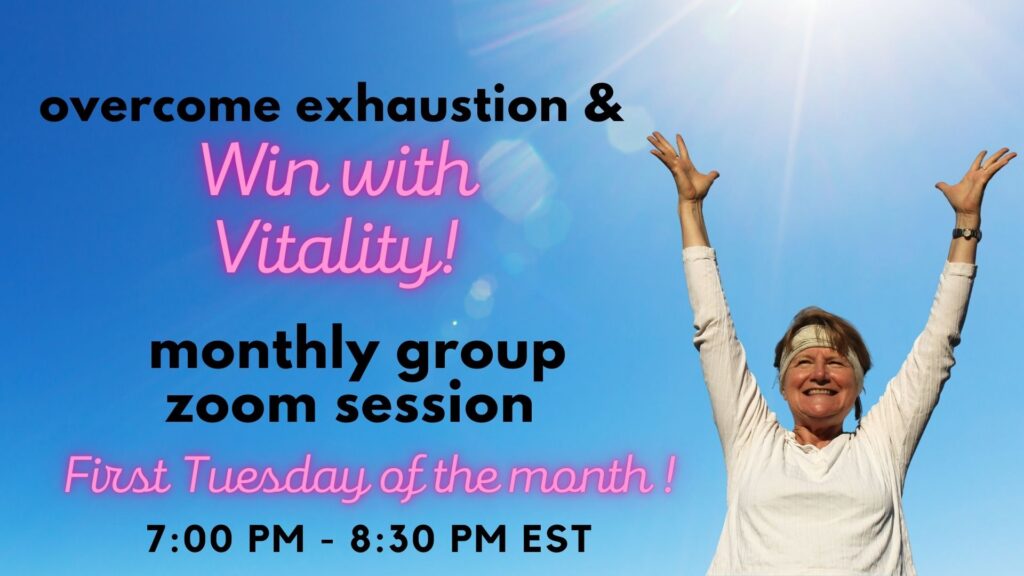 Win with Vitality Monthly Zoom Meeting with Elke Scholz